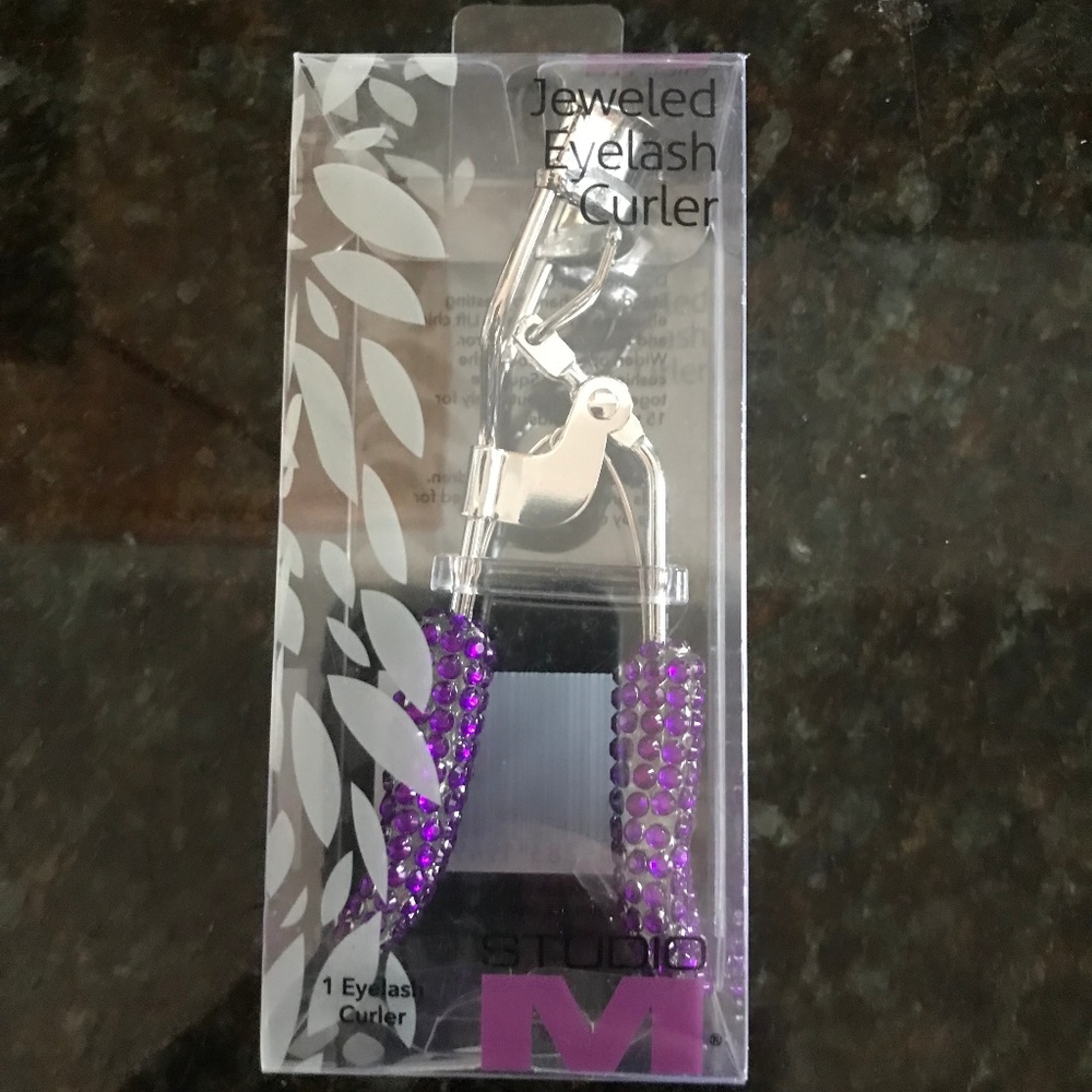 NWT! Purple Jeweled Eyelash Curler